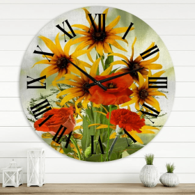 Designart 1 in Traditional Wall Clock