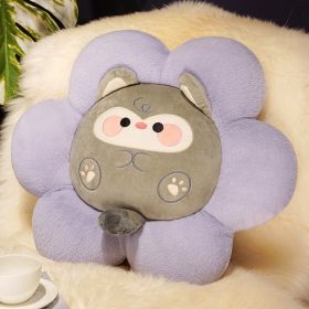 Office Cute Cat Claw Plush Cushion (Option: Flower Husky-Claws & Petals)