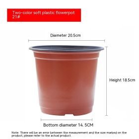 Plastic Nutrition Feeding Block Planting And Transplanting Pot Fall Not Bad Seedling Cup (Option: 210 Models-50 Pack)