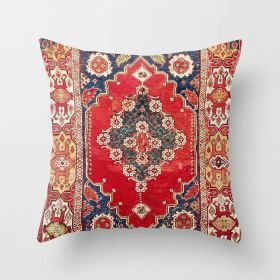 Ethnic Minimalist Style Sofa Cushion (Option: BZ3015 20-45x45cm)