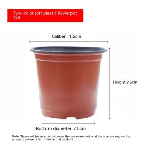 Plastic Nutrition Feeding Block Planting And Transplanting Pot Fall Not Bad Seedling Cup (Option: 120 Model-50 Pack)