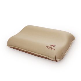 Camping Travel Portable Easy Storage Automatic Inflatable Pillow (Option: Quicksand Gold)