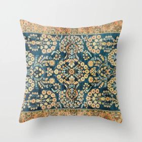 Ethnic Minimalist Style Sofa Cushion (Option: BZ3015 22-45x45cm)