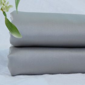 100s Tencel Square Pillow Cushion Solid Color Sofa Pillow Cover (Option: Light Gray-55 X55CM Without Core)