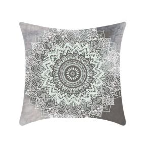 Mandala Ethnic Print Bolster (Option: Mtl 06p020-Single Surface With Core)