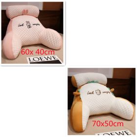 Sofa Fluffy Cushion Luncheon Pillow Triangle Reading Cushion Bedside Soft Large Backrest Lumbar Cushion Office Chair Cushion (Option: Set47)