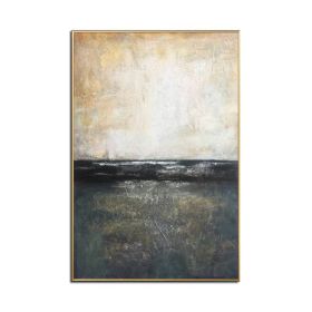 100% Handmade Top Selling Abstract Oil Painting  Wall Art Modern Minimalist  Canvas Home Decor For Living Room No Frame (size: 50x70cm)