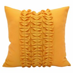 Modern Minimalist SUNFLOWER Sofa Living Room Pillow Hotel Bed Cushion Cover (Option: JY41645X45cm Without Core-Pillowcase)