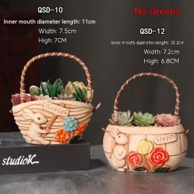 Ceramic Large Diameter Succulent Flowerpot (Option: 41Style-Ceramic)