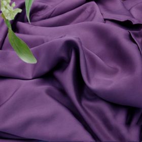 100s Tencel Square Pillow Cushion Solid Color Sofa Pillow Cover (Option: Dark Purple-55 X55CM Without Core)