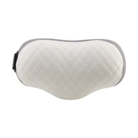 Multifunctional Shoulder And Neck Instrument Heating Cervical Spine Massage Pillow (Option: White-Hot Compress Vibration Type)