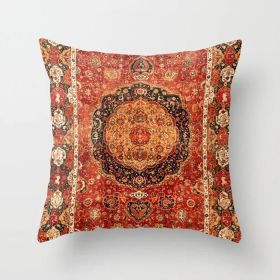 Ethnic Minimalist Style Sofa Cushion (Option: BZ3015 9-45x45cm)