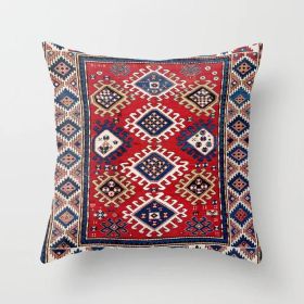 Ethnic Minimalist Style Sofa Cushion (Option: BZ3015 10-45x45cm)